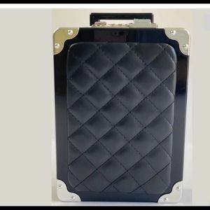 Pink Haley Erin Suitcase Clutch/ Crossbody